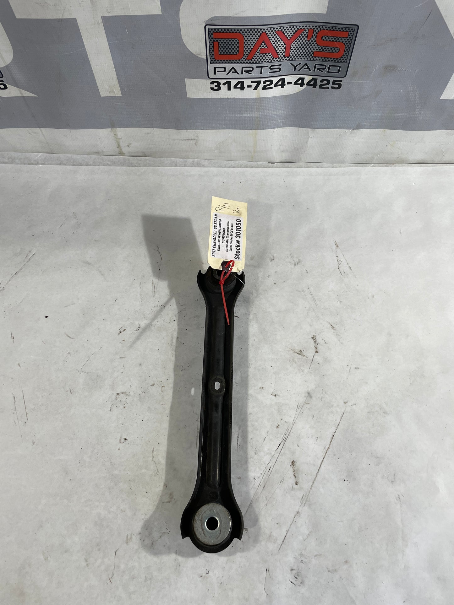 2017 Chevrolet SS Sedan RH Passenger Rear Trailing Arm Drag Link OEM - Day's Parts Yard