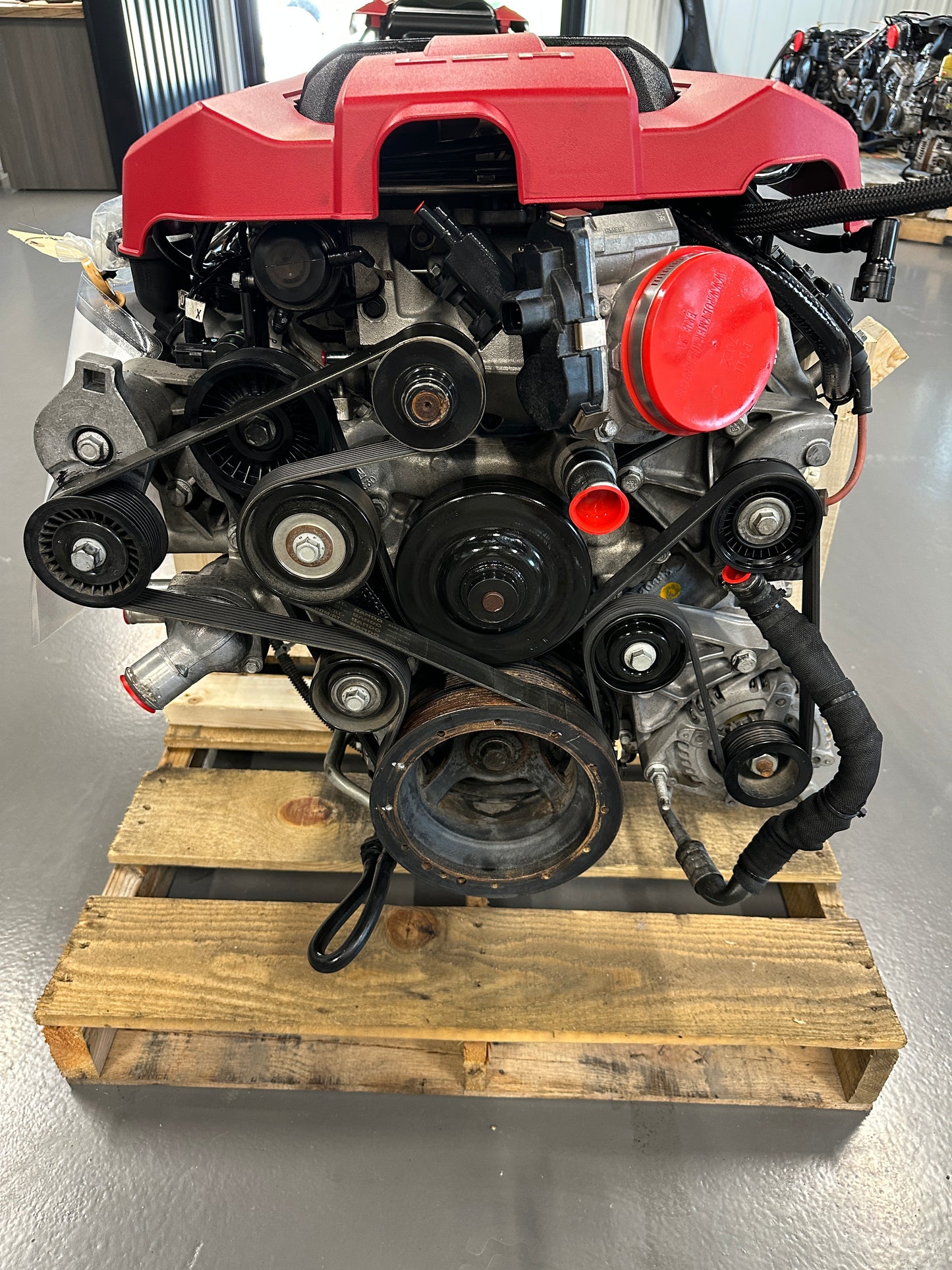 LSA 6.2L Engine TR6060 Manual Transmission Drivetrain Pullout Supercharged 580hp - Day's Parts Yard