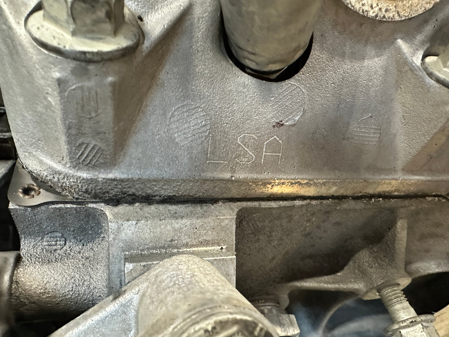 LSA 6.2L Engine TR6060 Manual Transmission Drivetrain Pullout Supercharged 580hp - Day's Parts Yard