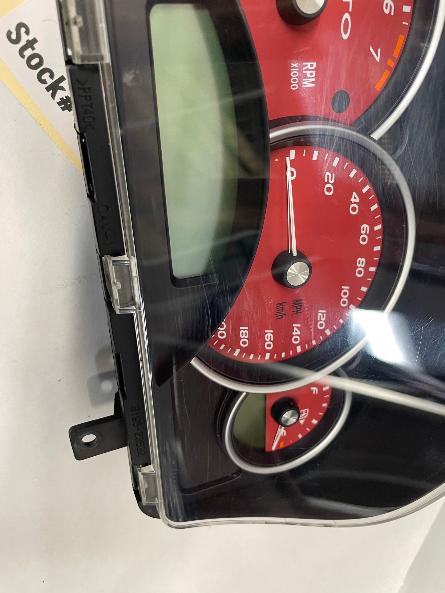 2006 Pontiac GTO Red Gauge Cluster Speedometer OEM - Day's Parts Yard