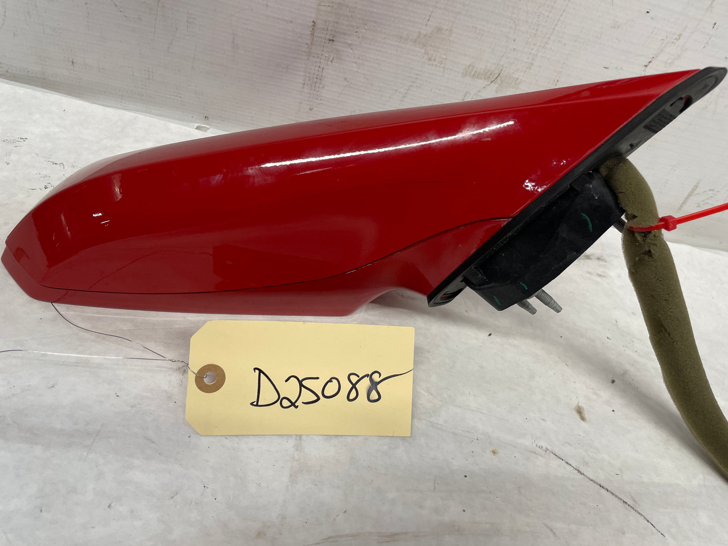 2013 Chevy Camaro ZL1 RH Passenger Exterior Heated Mirror Red OEM - Day's Parts Yard