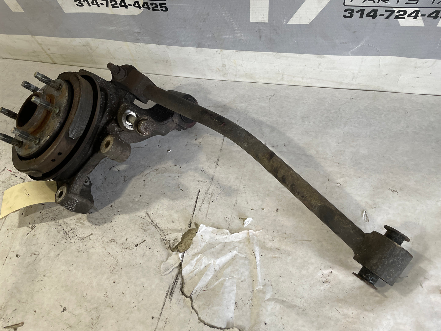 2004 Cadillac CTS-V Rear LH Driver Knuckle Spindle Hub w/ Control Arm OEM - Day's Parts Yard