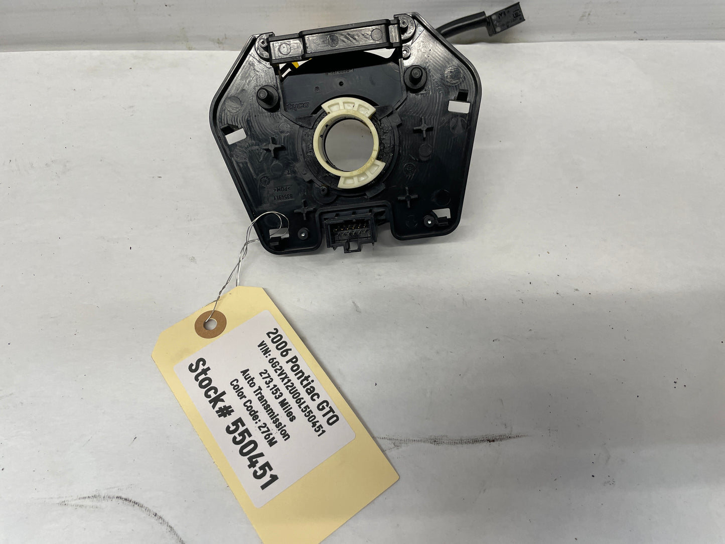2006 Pontiac GTO Steering Wheel Clock Spring Coil OEM - Day's Parts Yard