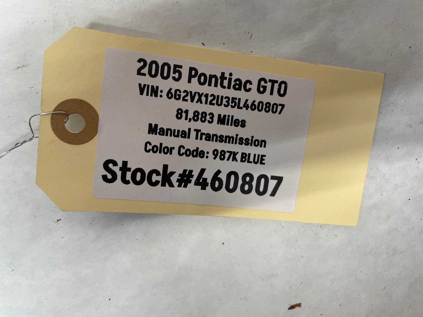 2005 Pontiac GTO RH & LH Taillight Tail Light Wire Wiring Harness Sockets OEM - Day's Parts Yard