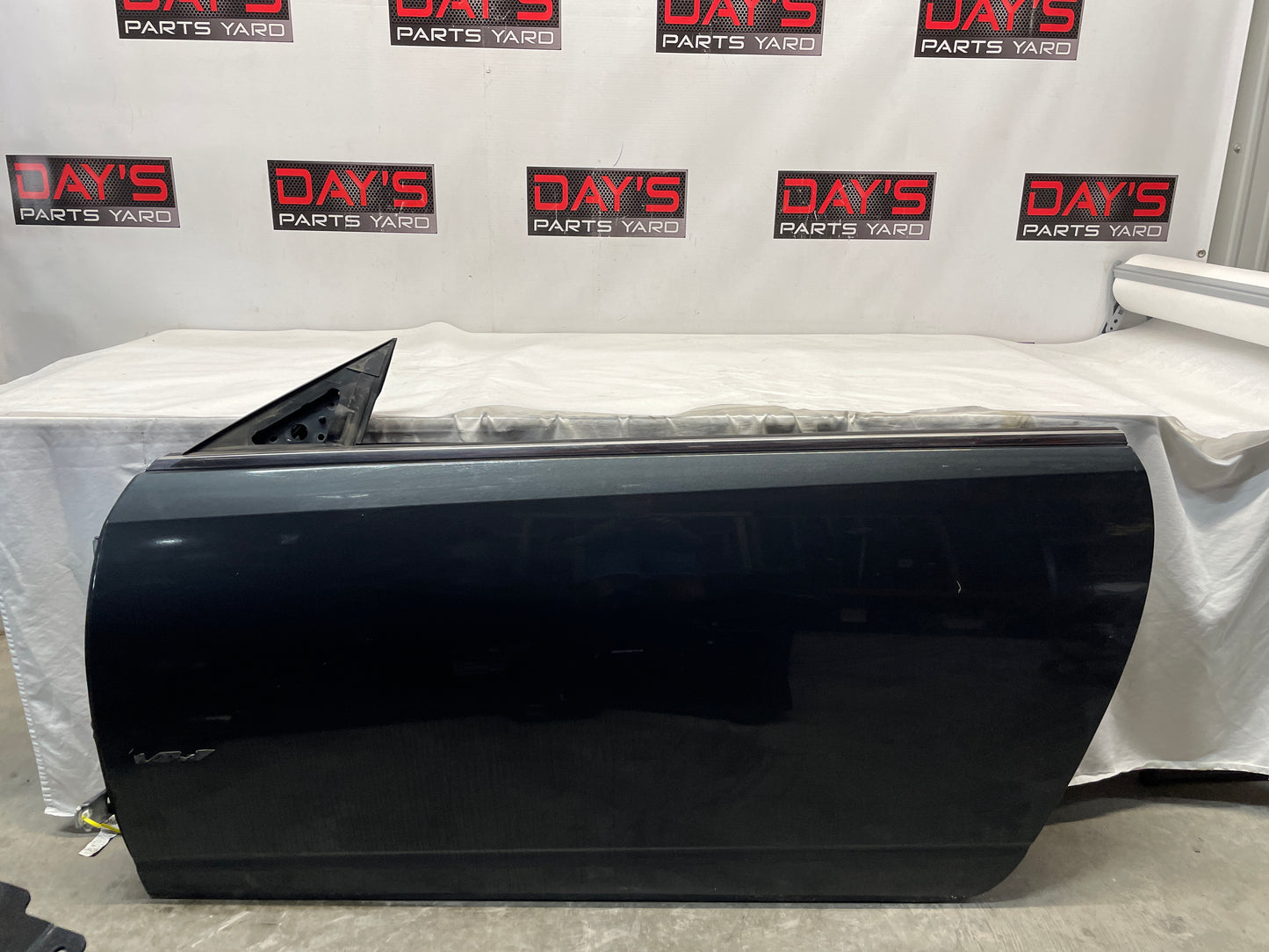 2014 Cadillac CTS-V Coupe LH Driver Exterior Door Black OEM