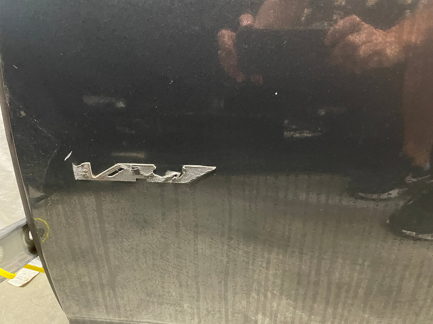 2014 Cadillac CTS-V Coupe LH Driver Exterior Door Black OEM