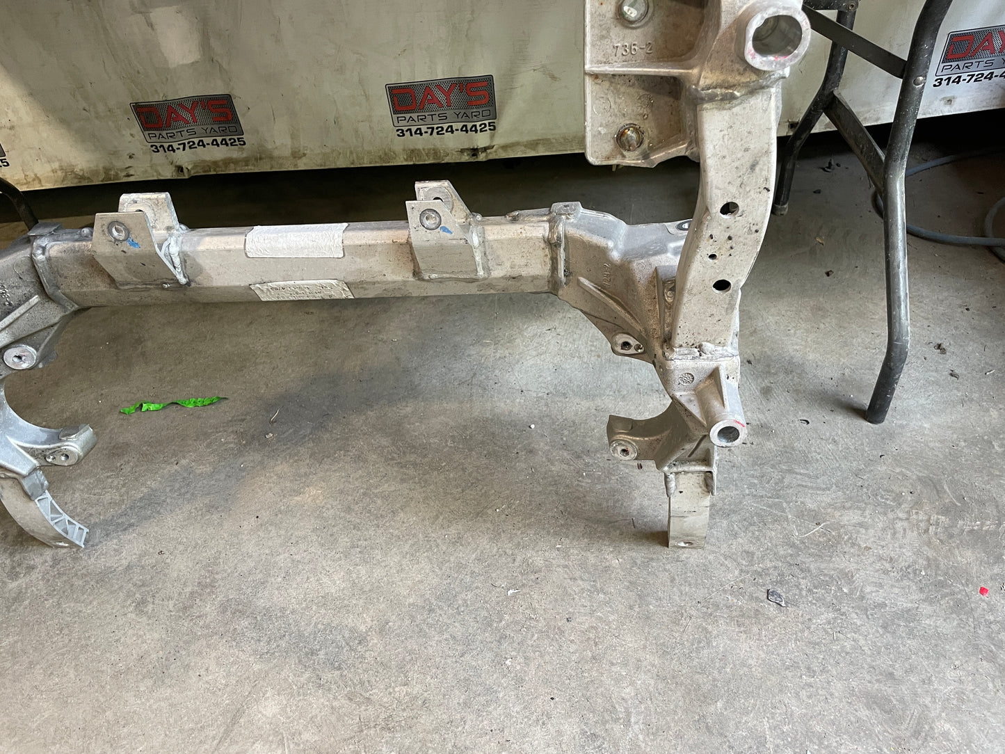 2017 Cadillac ATS-V Coupe Front Engine Cradle Cross K Member Subframe OEM - Day's Parts Yard