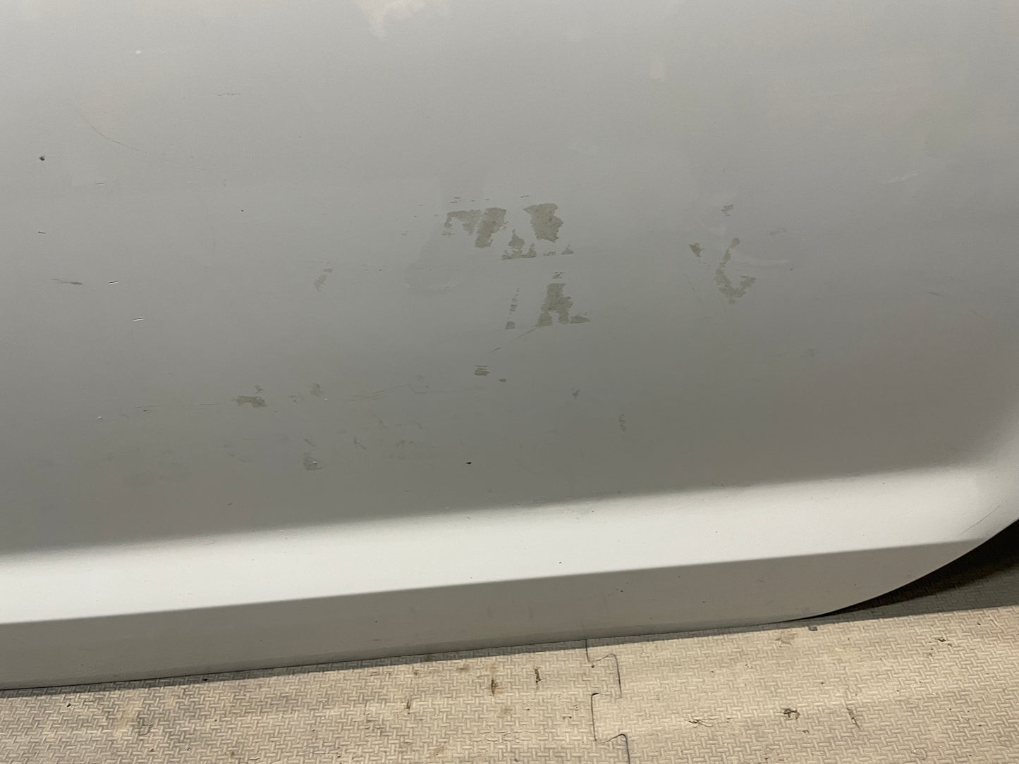 2014 Chevy Caprice PPV LH Driver Rear Exterior Door White OEM - Day's Parts Yard