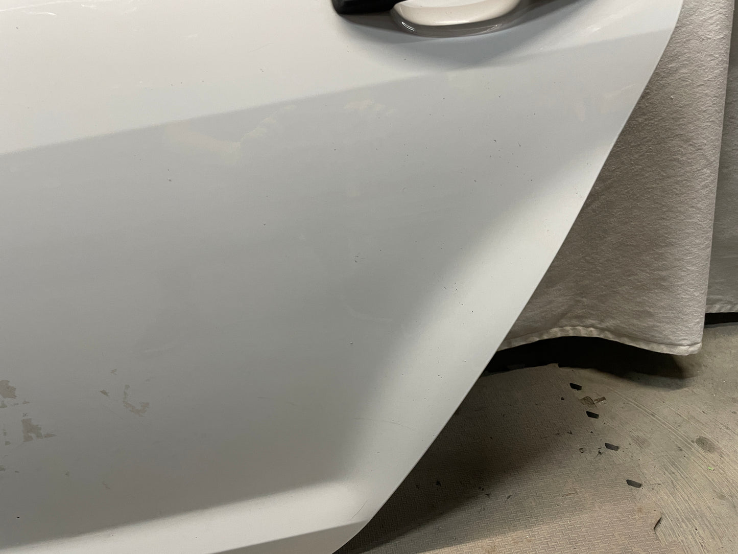2014 Chevy Caprice PPV LH Driver Rear Exterior Door White OEM - Day's Parts Yard