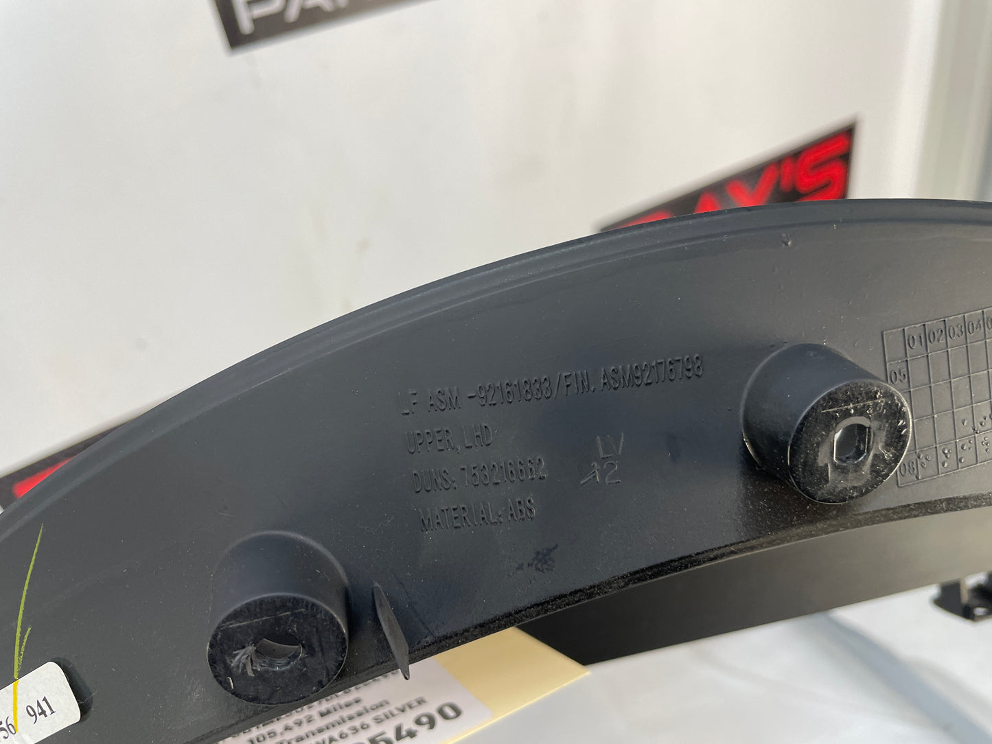 2013 Chevy Caprice PPV Speedometer Gauge Cluster Bezel Trim Panel Plate OEM - Day's Parts Yard