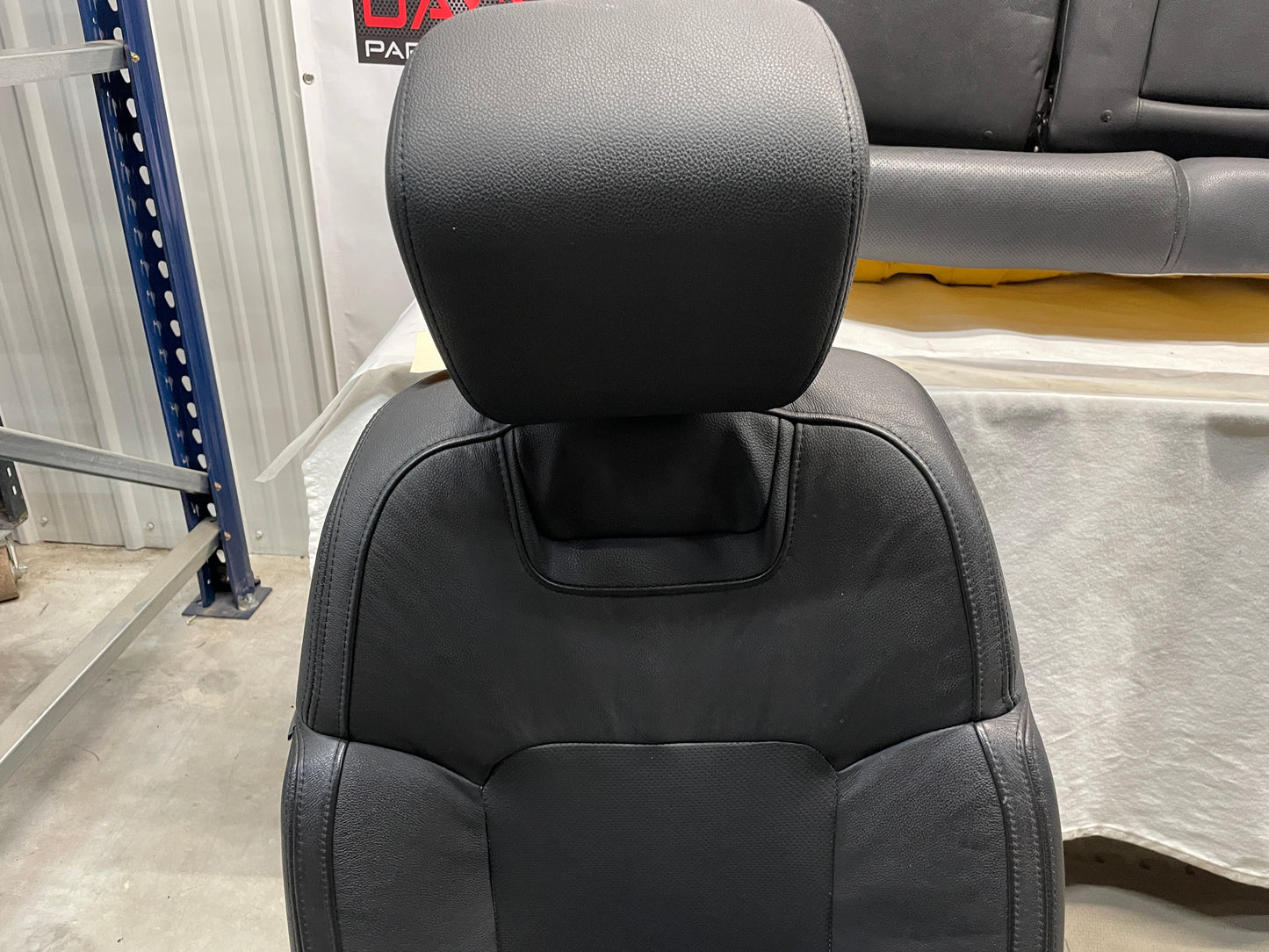 2009 Pontiac G8 GT Seats Fronts and Rears Black Leather OEM - Day's Parts Yard