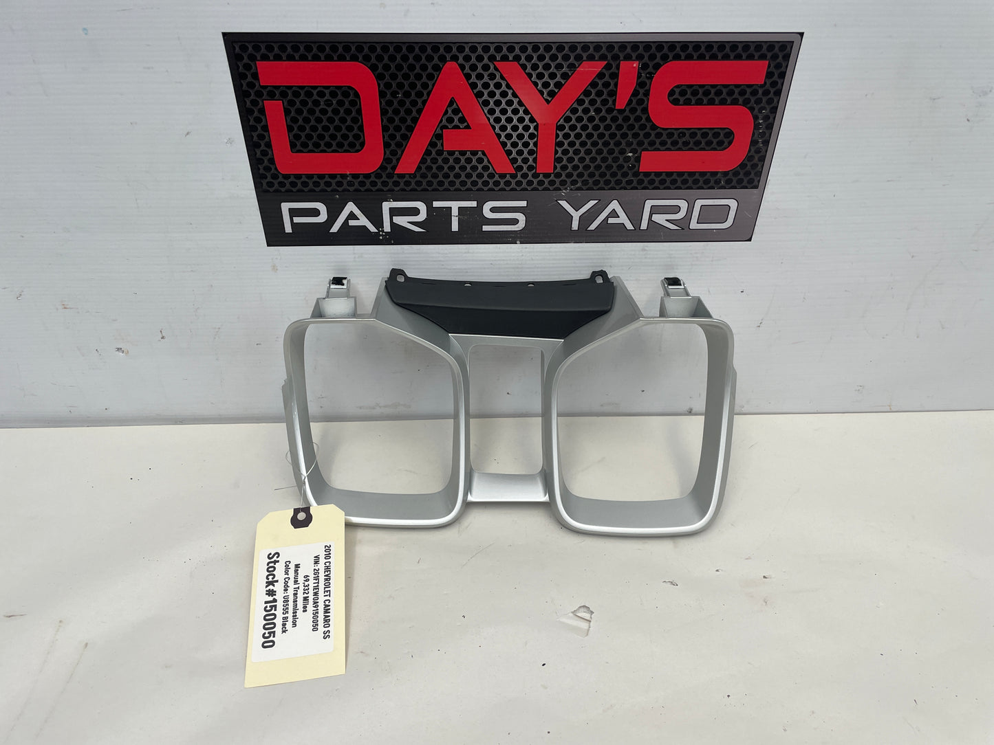2010 Chevy Camaro SS Gauge Bezel Cluster Trim OEM - Day's Parts Yard