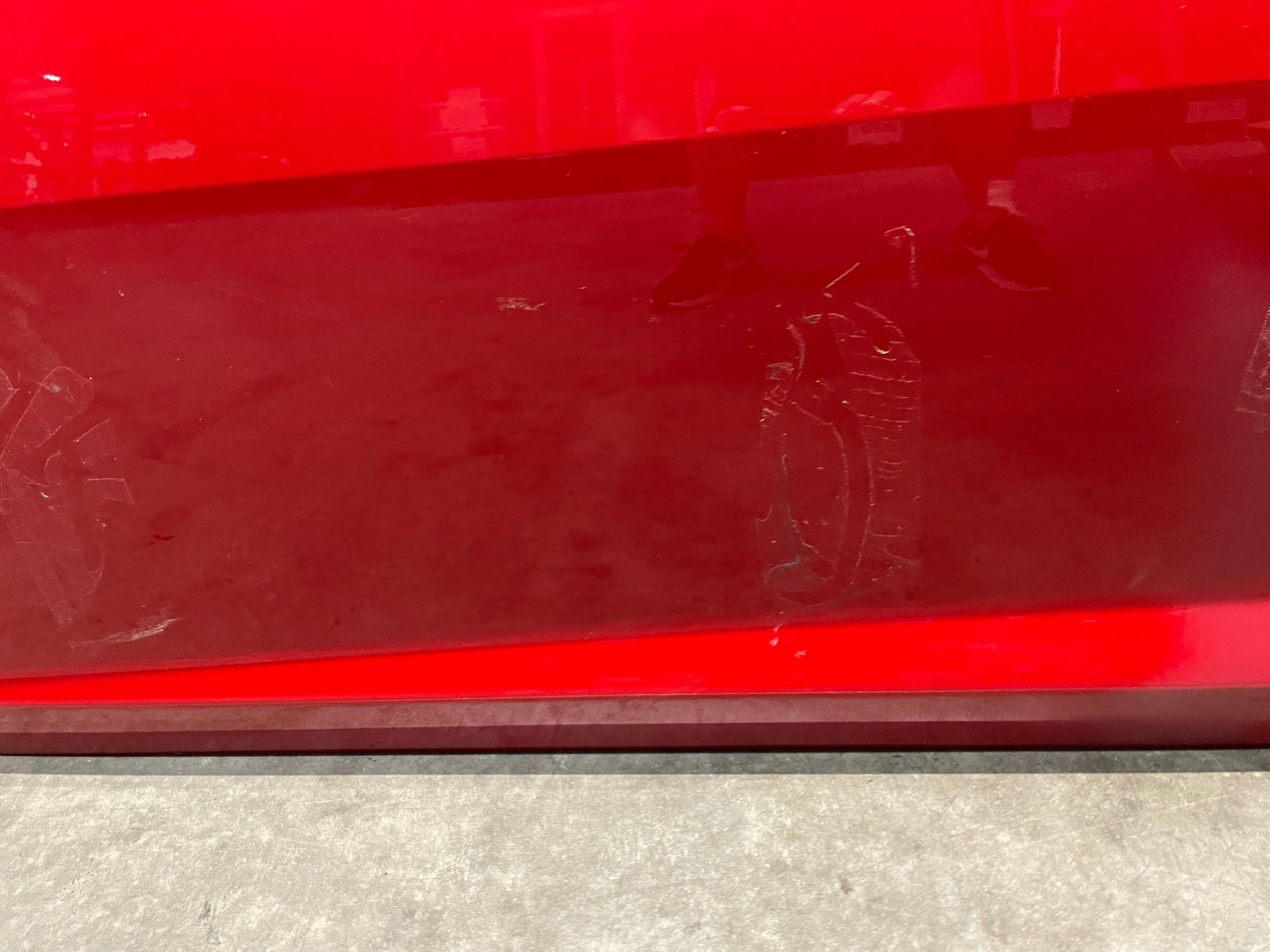 2013 Chevy Camaro ZL LH Driver Front Exterior Door Red OEM - Day's Parts Yard