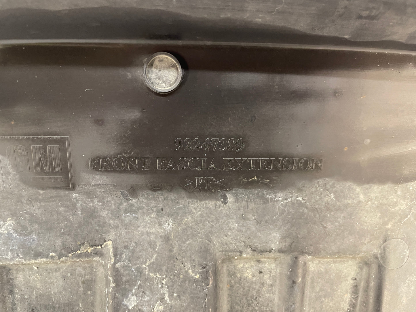 2013 Chevy Caprice PPV Front Bumper Lower Apron Air Damn Panel Extension OEM - Day's Parts Yard
