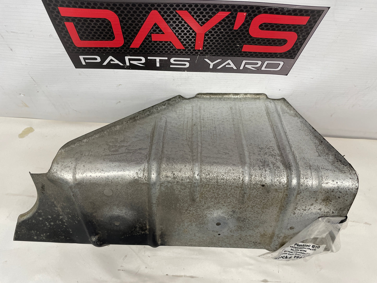 2004 Pontiac GTO Exhaust Muffler Heat Shield OEM - Day's Parts Yard