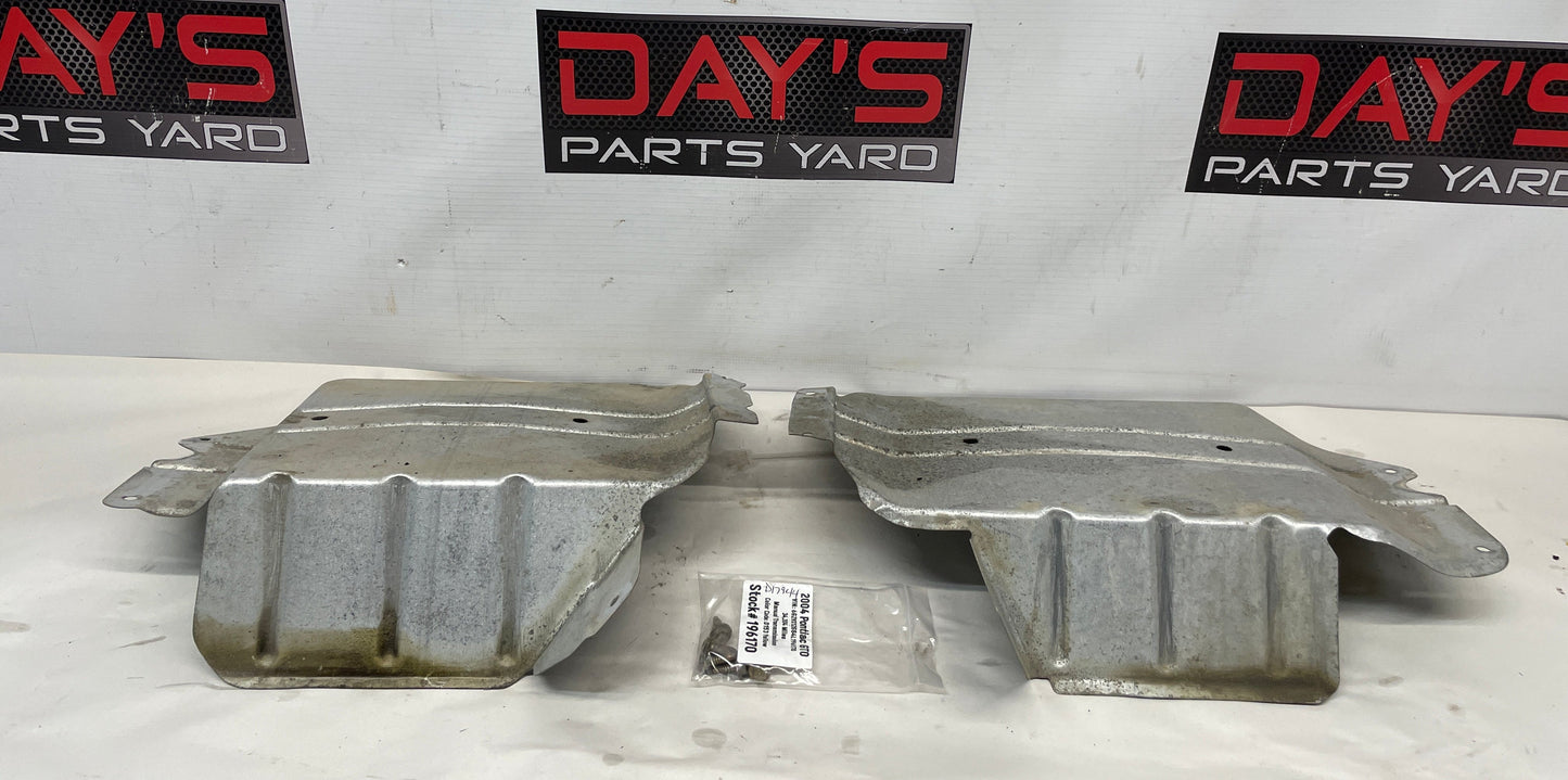 2004 Pontiac GTO RH & LH Exhaust Heat Shields OEM - Day's Parts Yard