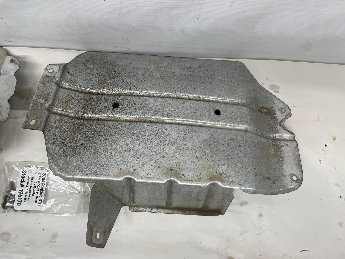 2004 Pontiac GTO RH & LH Exhaust Heat Shields OEM - Day's Parts Yard