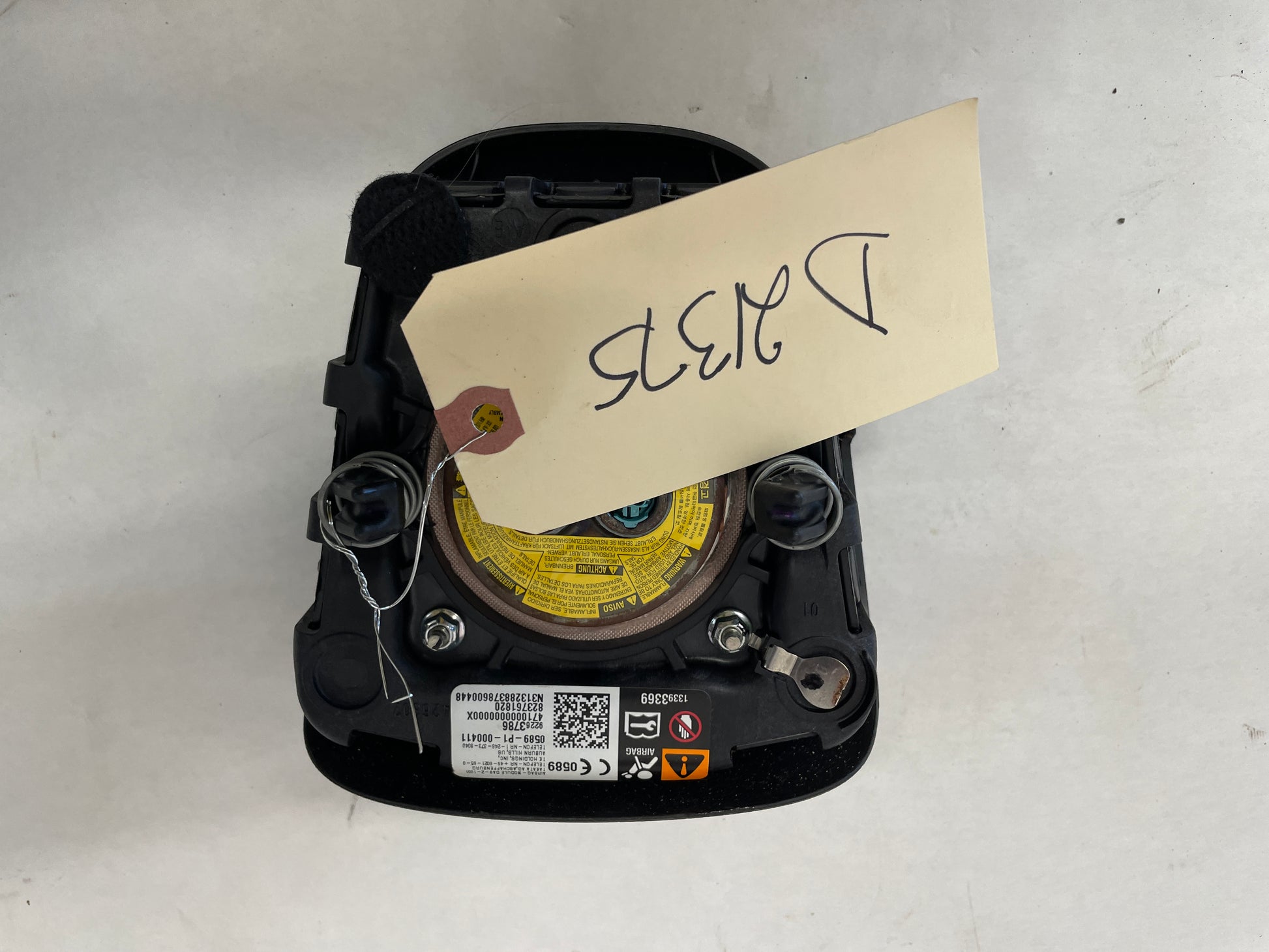 2014 Chevy Caprice PPV Steering Wheel Air Bag OEM - Day's Parts Yard