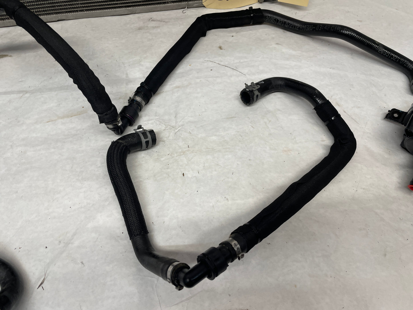 2013 Chevy Camaro ZL1 Supercharger Heat Exchanger Intercooler Pump Cooler Hoses Lines Assembly OEM - Day's Parts Yard