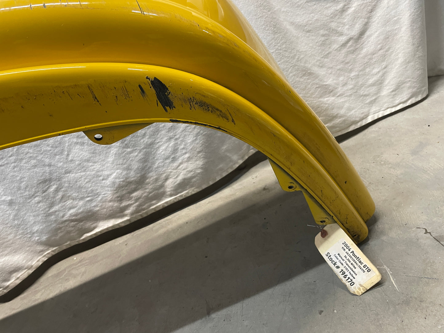 2004 Pontiac GTO Rear Bumper Cover OEM - Day's Parts Yard