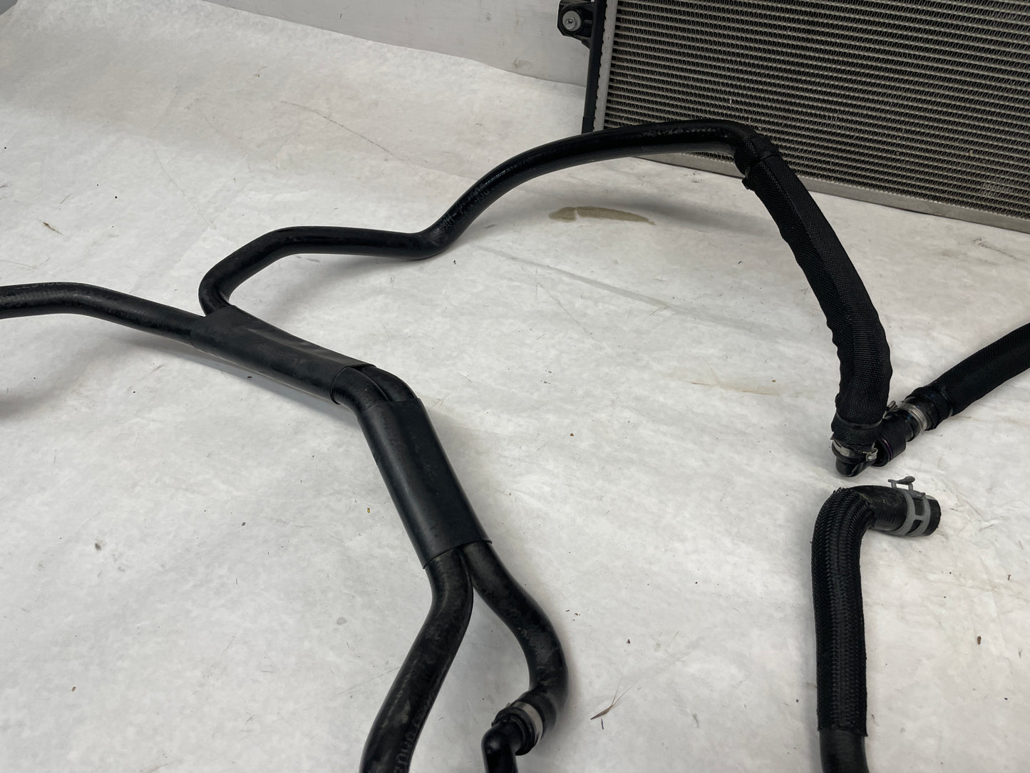 2013 Chevy Camaro ZL1 Supercharger Heat Exchanger Intercooler Pump Cooler Hoses Lines Assembly OEM - Day's Parts Yard