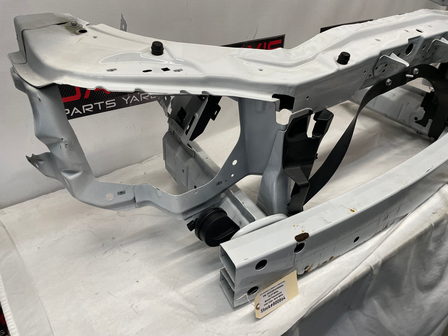 2014 Chevy Camaro ZL1 Convertible Front Radiator Impact Bar Core Support Bracket OEM