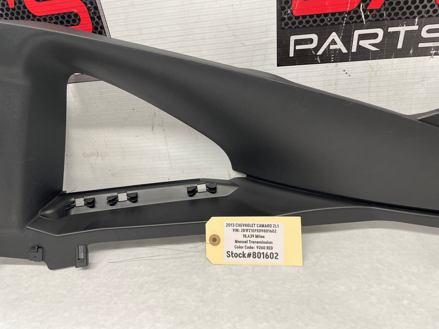 2013 Chevy Camaro ZL1 RH Passenger Rear Quarter Window Trim Cover Panel OEM - Day's Parts Yard