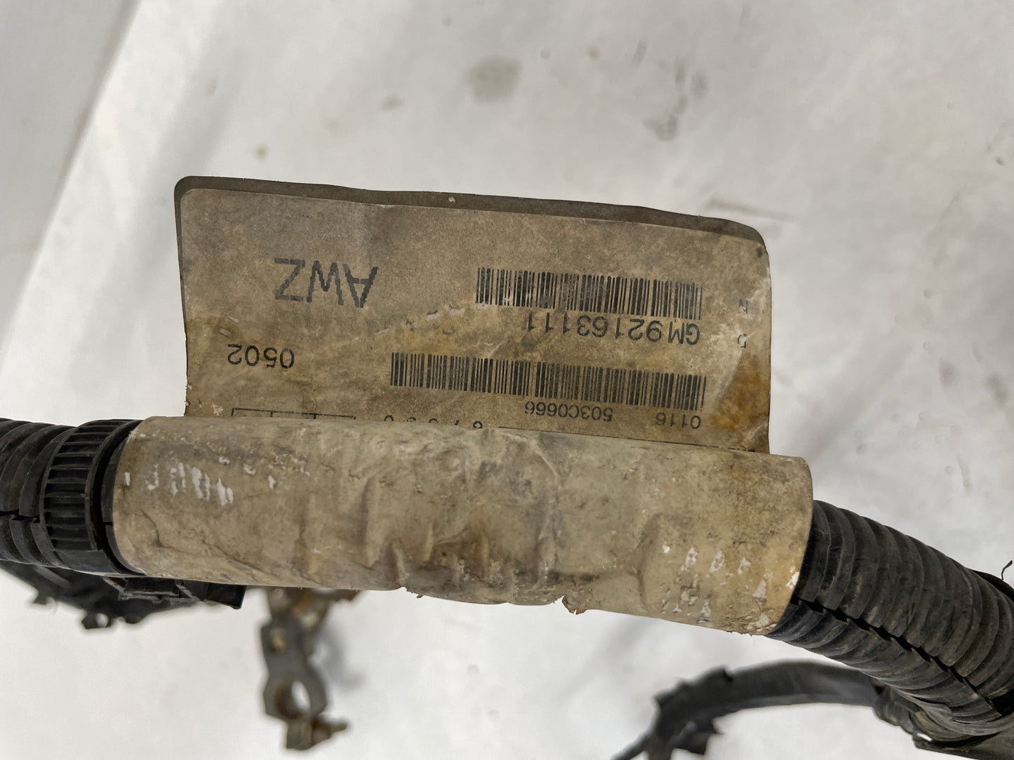 2005 Pontiac GTO Starter Alternator Positive Negative Battery Cable Wire Wiring Harness OEM - Day's Parts Yard