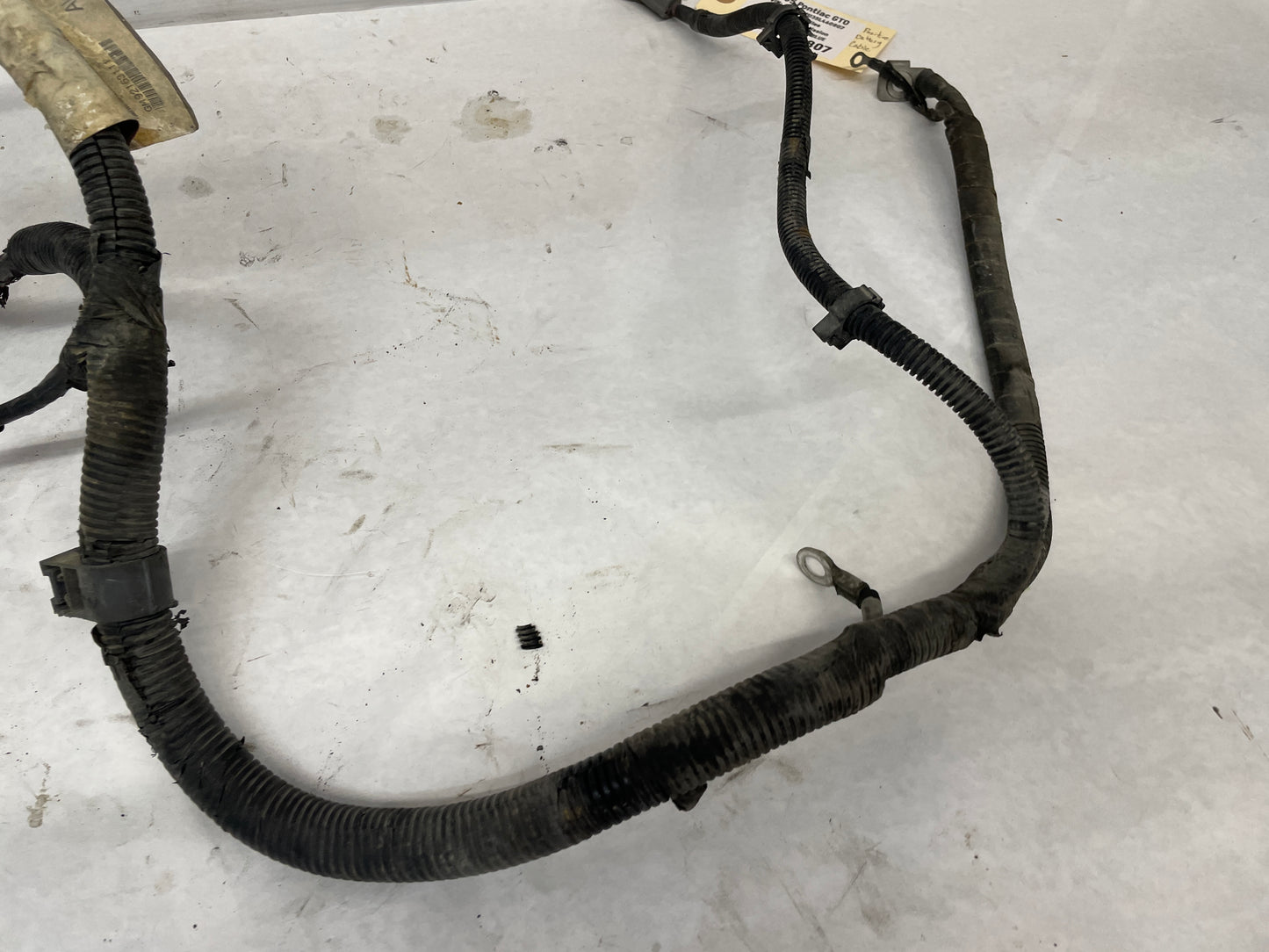 2005 Pontiac GTO Starter Alternator Positive Negative Battery Cable Wire Wiring Harness OEM - Day's Parts Yard
