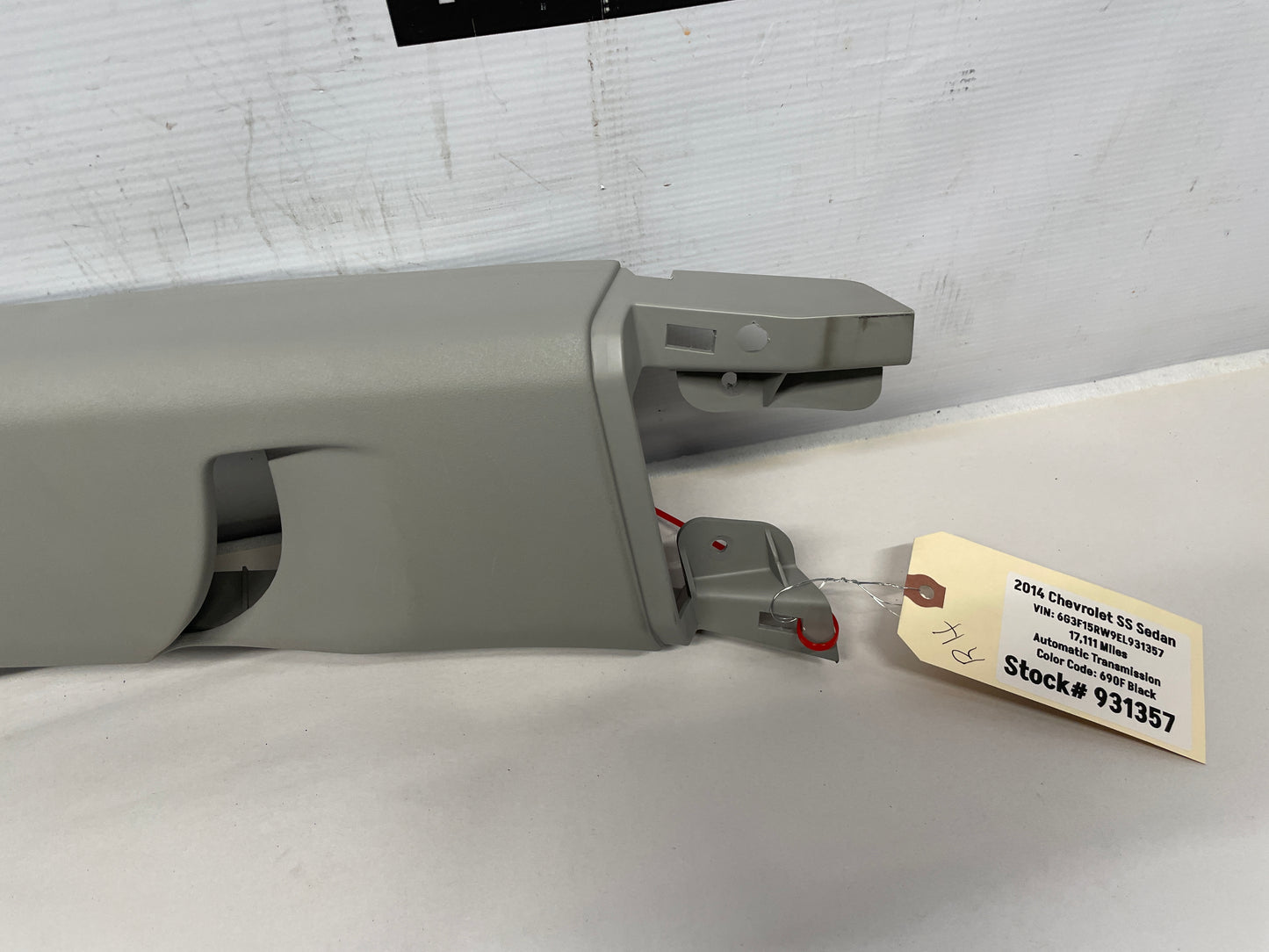 2014 Chevy SS Sedan RH & LH Upper Interior B Pillar Trim Panel OEM - Day's Parts Yard