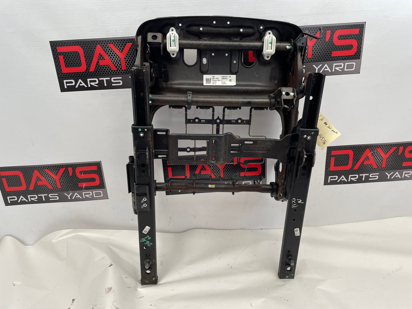2014 Chevy SS Sedan Front LH Driver Lower Seat Frame Assembly OEM - Day's Parts Yard