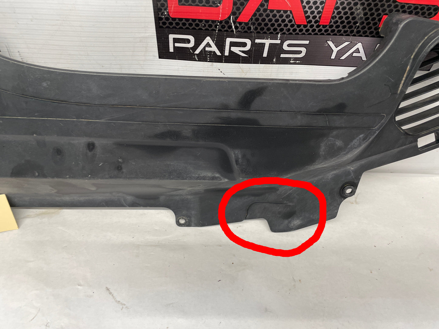 2006 Pontiac GTO Upper Radiator Core Support Cover Air Baffle Cover OEM - Day's Parts Yard