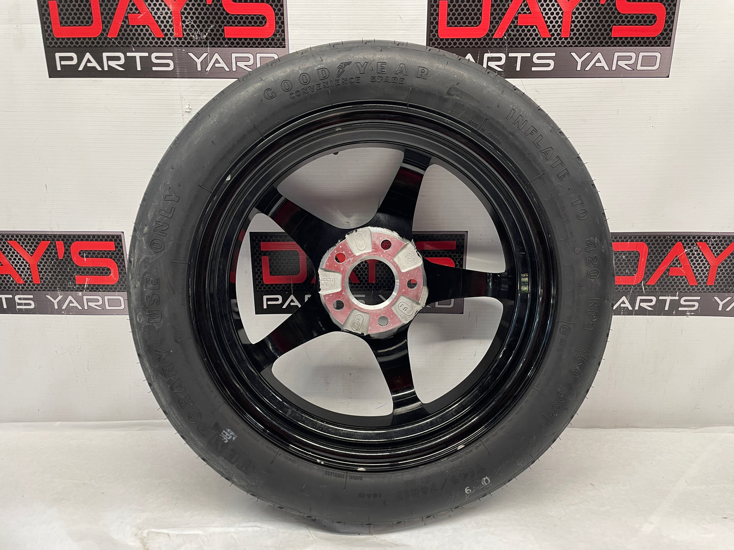 2005 Pontiac GTO Compact Spare Wheel & Tire 17x4 OEM - Day's Parts Yard