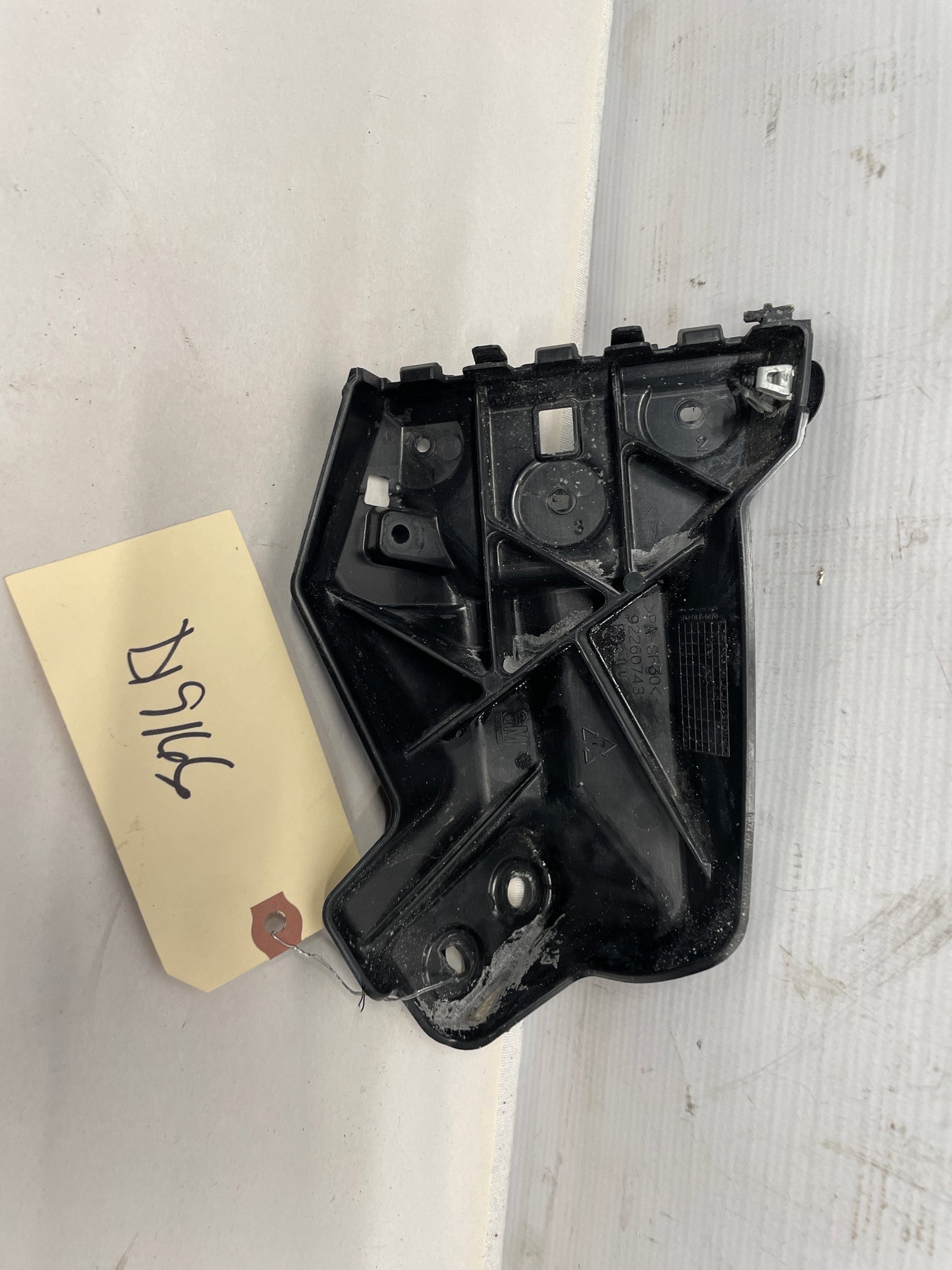2014 Chevrolet SS Sedan LH Driver Fender Bumper Bracket OEM - Day's Parts Yard