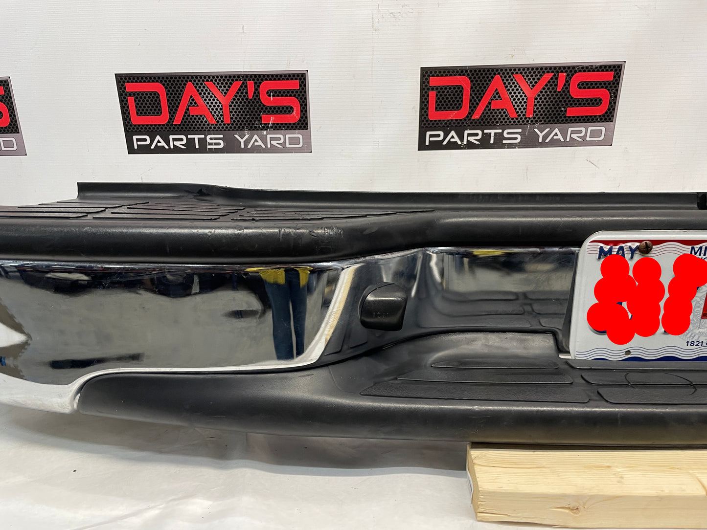 2003 Chevy Suburban Chrome Rear Bumper OEM - Day's Parts Yard
