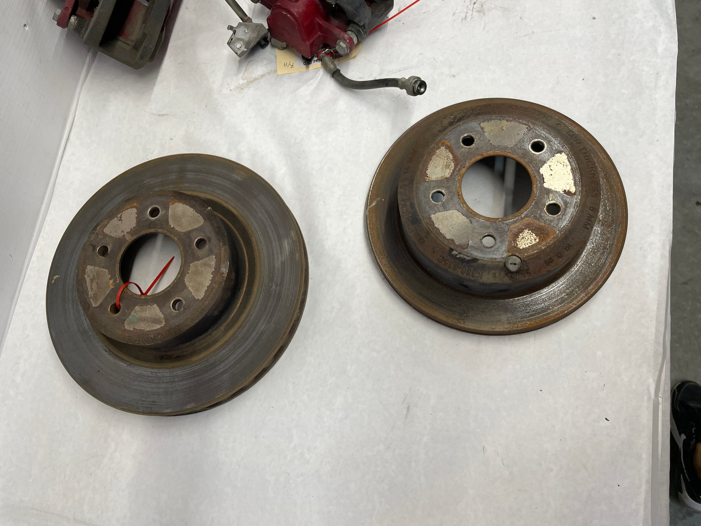 2005 Pontiac GTO PBR Brake Calipers and Rotors Front & Rear OEM - Day's Parts Yard