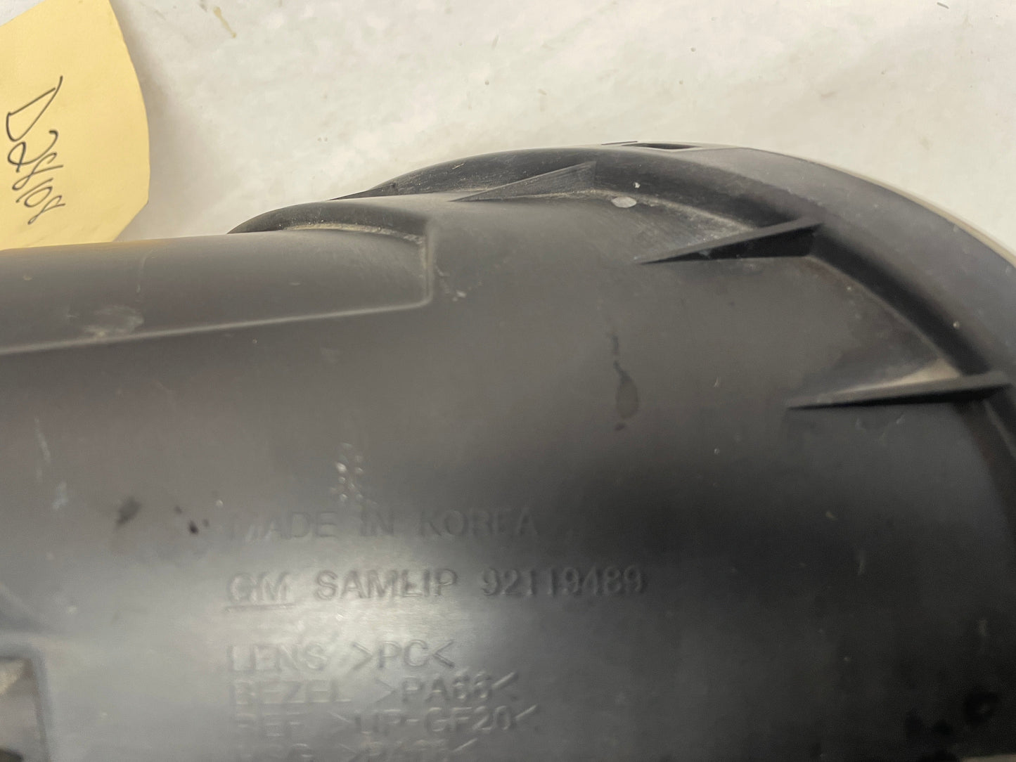 2004 Pontiac GTO LH Driver Fog Light Lamp OEM - Day's Parts Yard