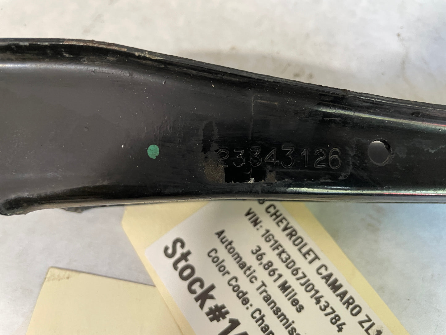 2018 Chevy Camaro ZL1 LH Driver Rear Upper Control Arm OEM - Day's Parts Yard