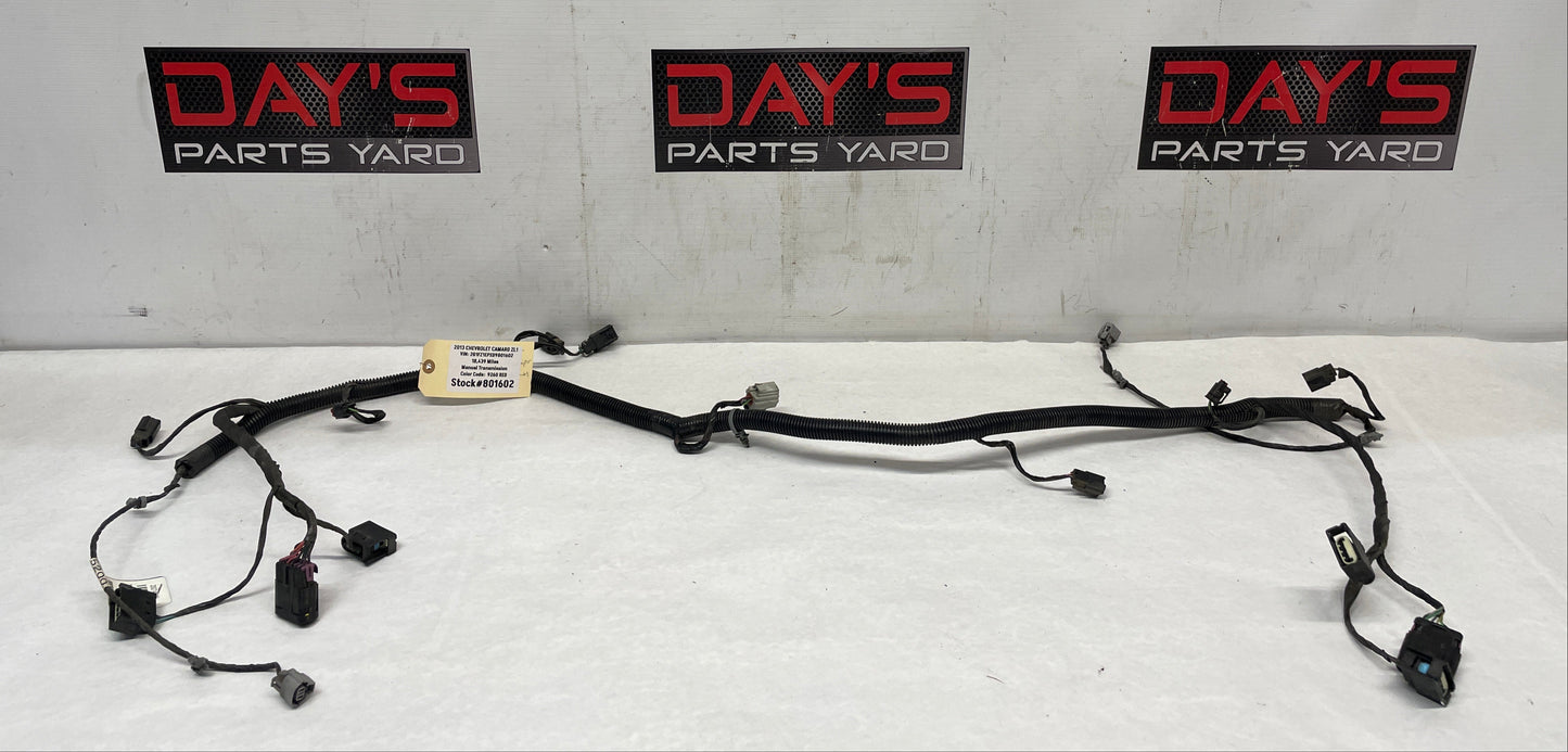 2013 Chevy Camaro ZL1 Rear Bumper Wire Wiring Harness OEM - Day's Parts Yard