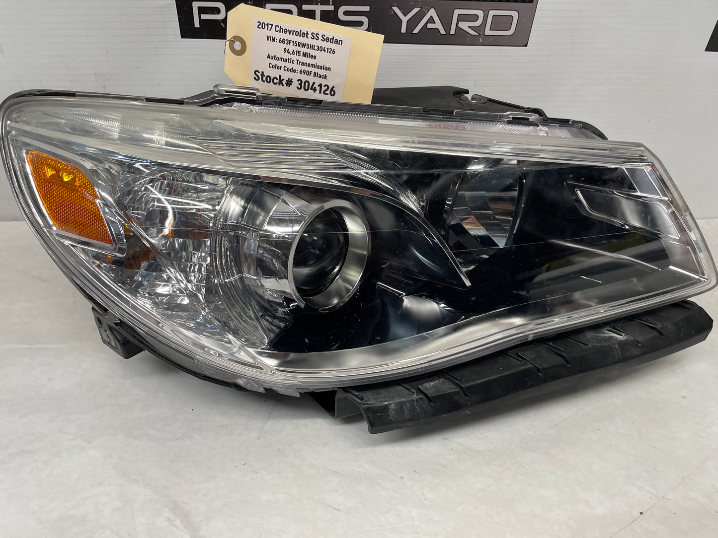 2017 Chevy SS Sedan RH Passenger Head Light Lamp Headlight OEM