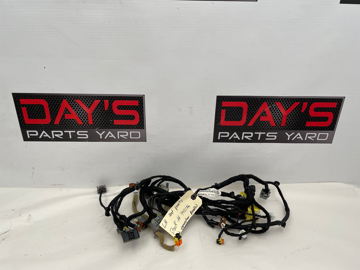 2014 Chevy SS Sedan Front LH Driver Seat Wire Wiring Harness OEM - Day's Parts Yard