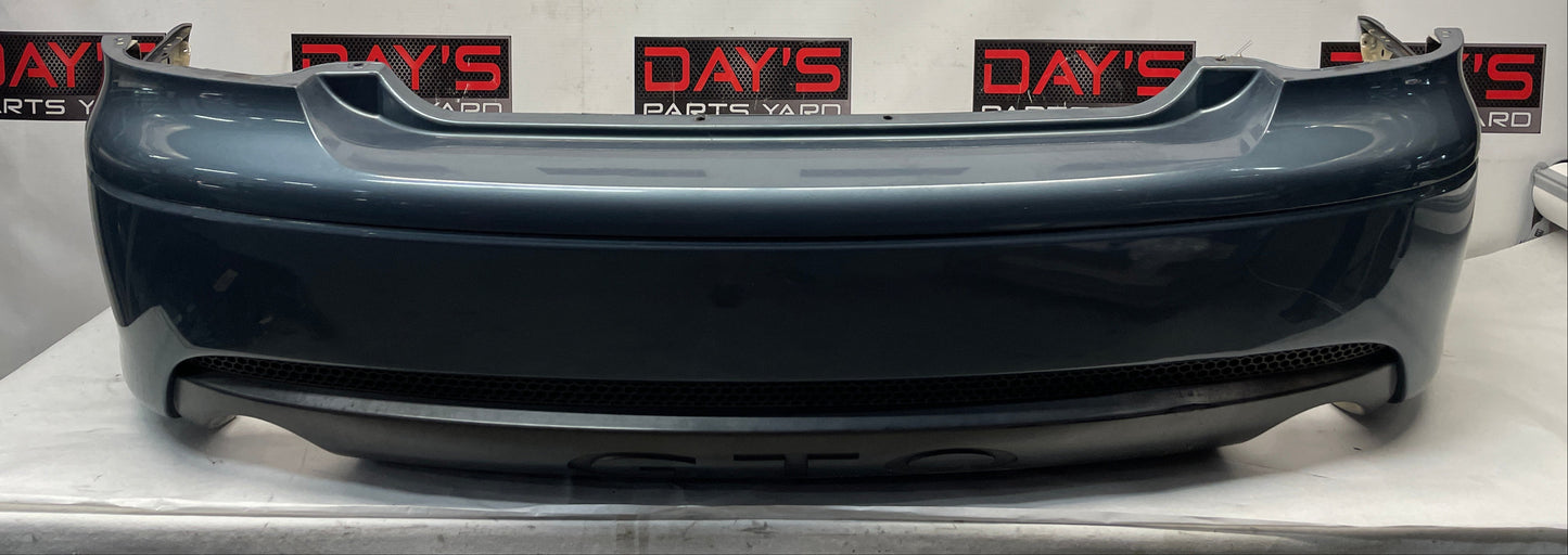 2006 Pontiac GTO Complete Rear Bumper Cover w/ Insert Valance Panel OEM - Day's Parts Yard