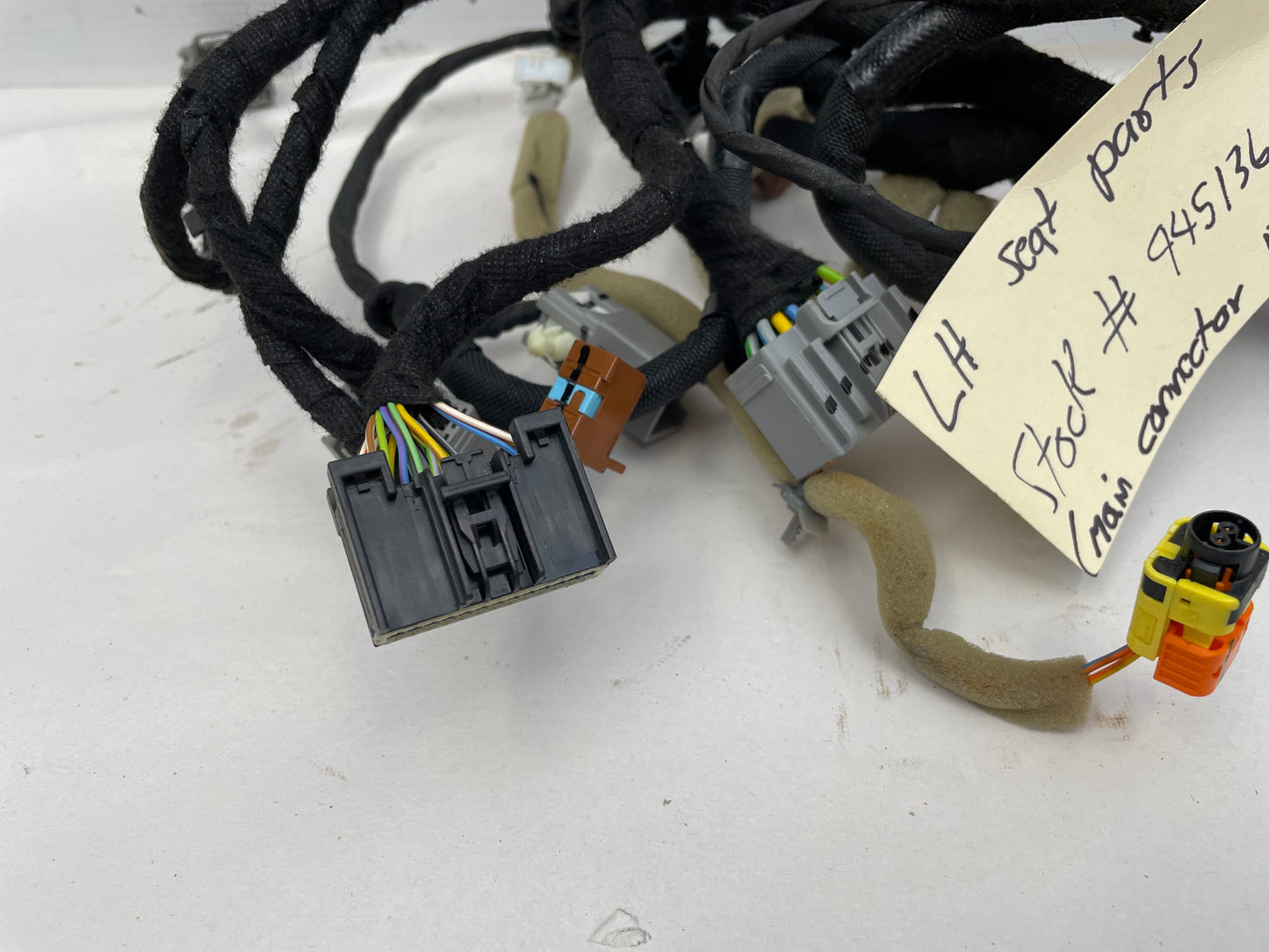 2014 Chevy SS Sedan Front LH Driver Seat Wire Wiring Harness OEM - Day's Parts Yard