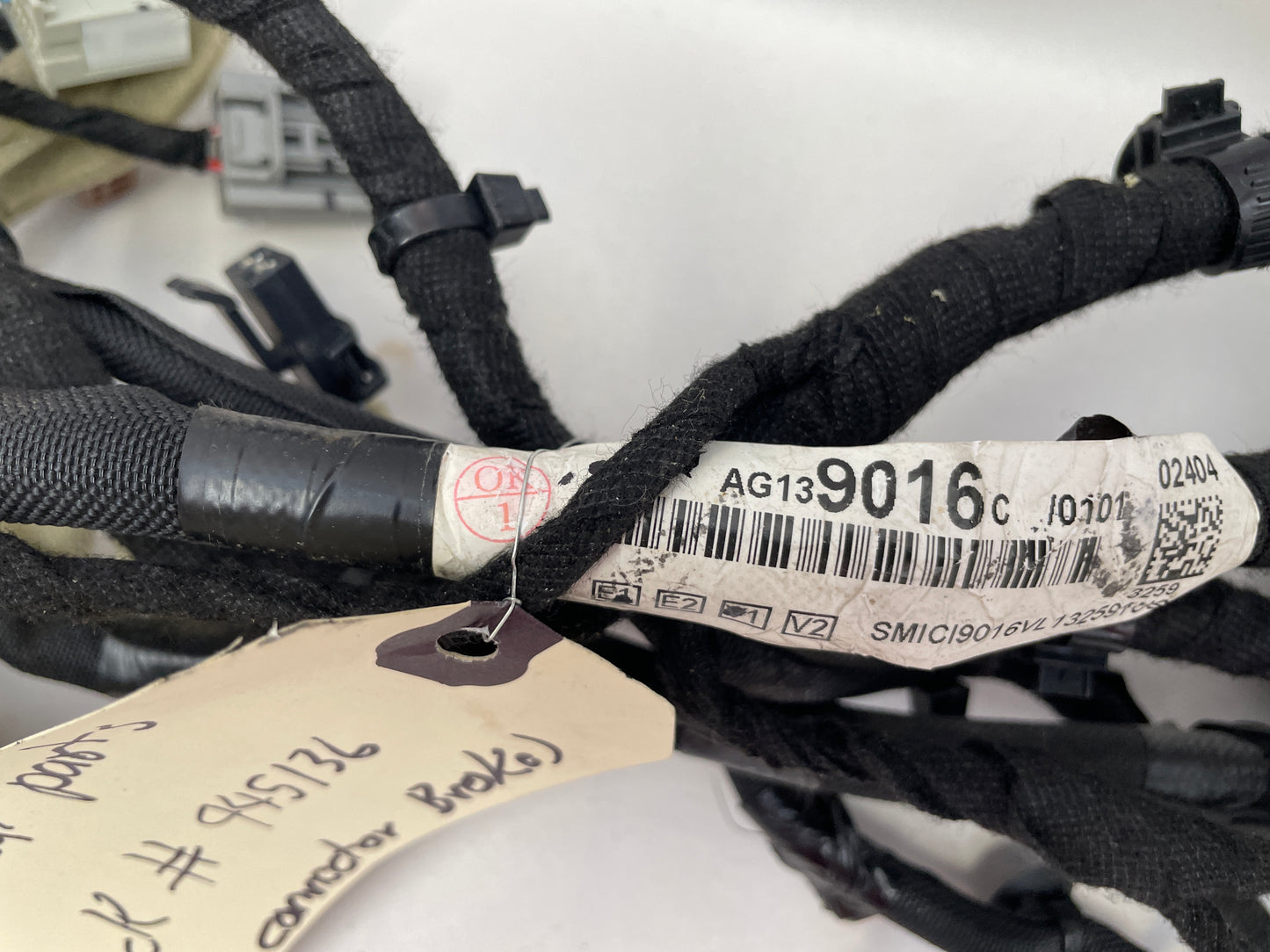 2014 Chevy SS Sedan Front LH Driver Seat Wire Wiring Harness OEM - Day's Parts Yard