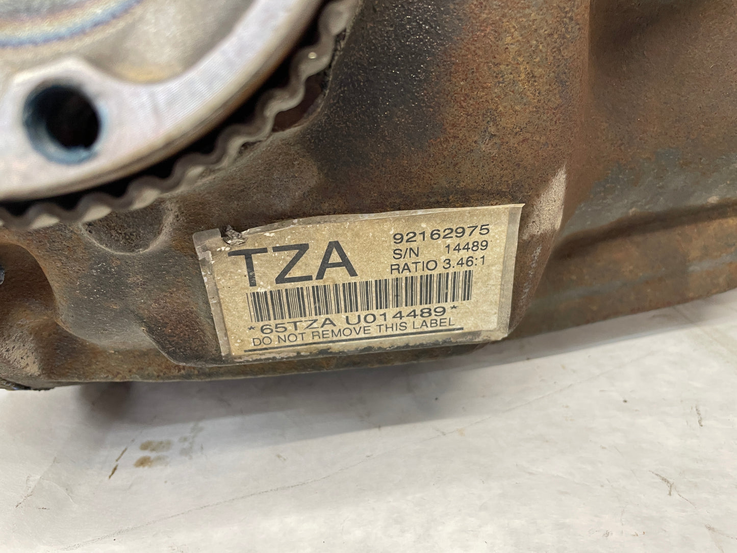 2005 Pontiac GTO Rear End Rearend Carrier Axle Differential 3.46 LSD OEM - Day's Parts Yard