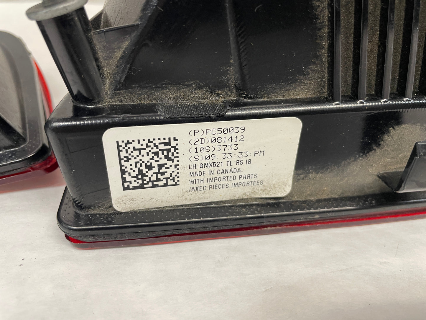 2013 Chevy Camaro ZL1 RH & LH Inner Taillight Tail Light OEM - Day's Parts Yard