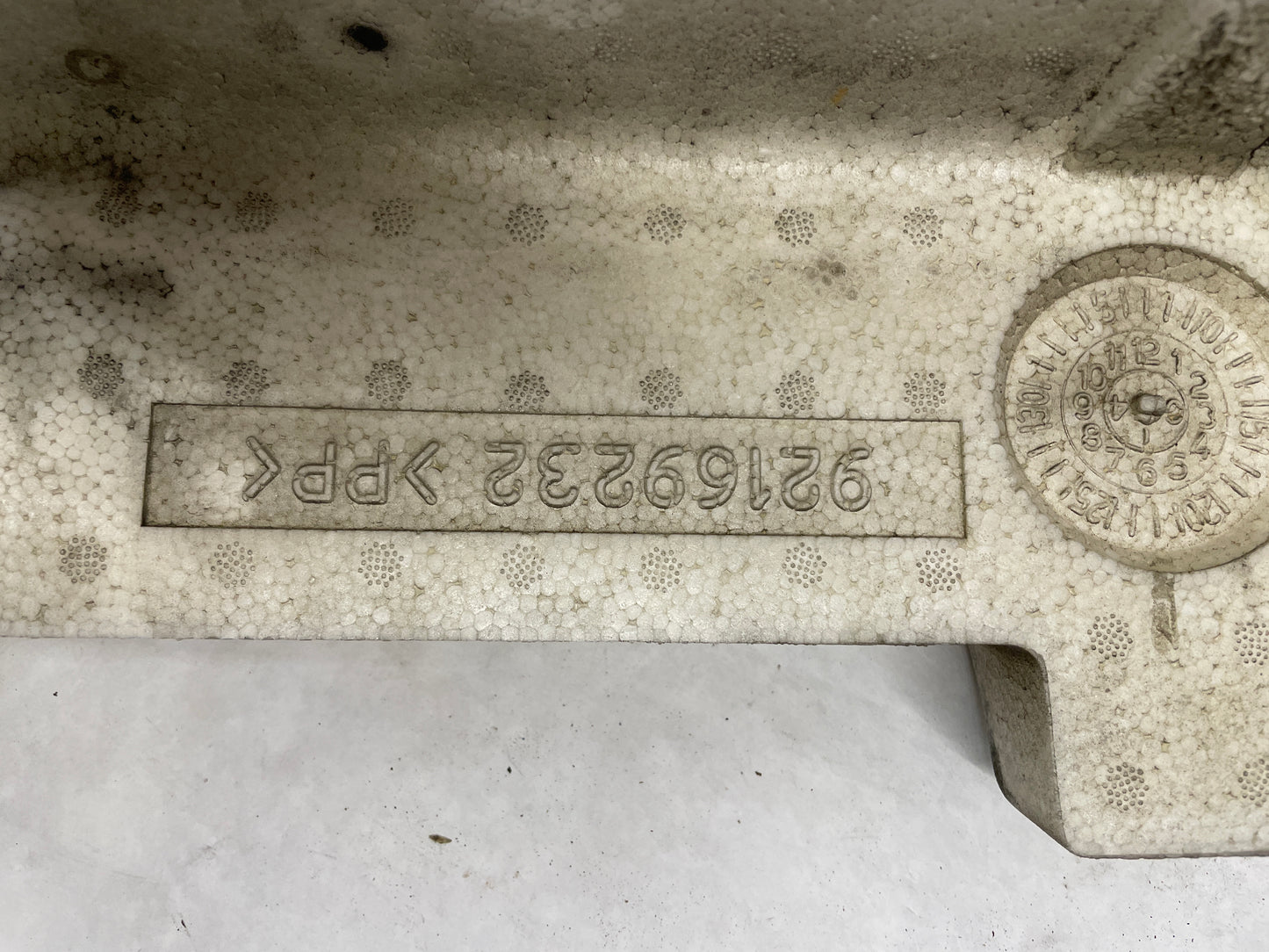 2004 Pontiac GTO Front Bumper Impact Energy Absorber Bar Foam OEM - Day's Parts Yard