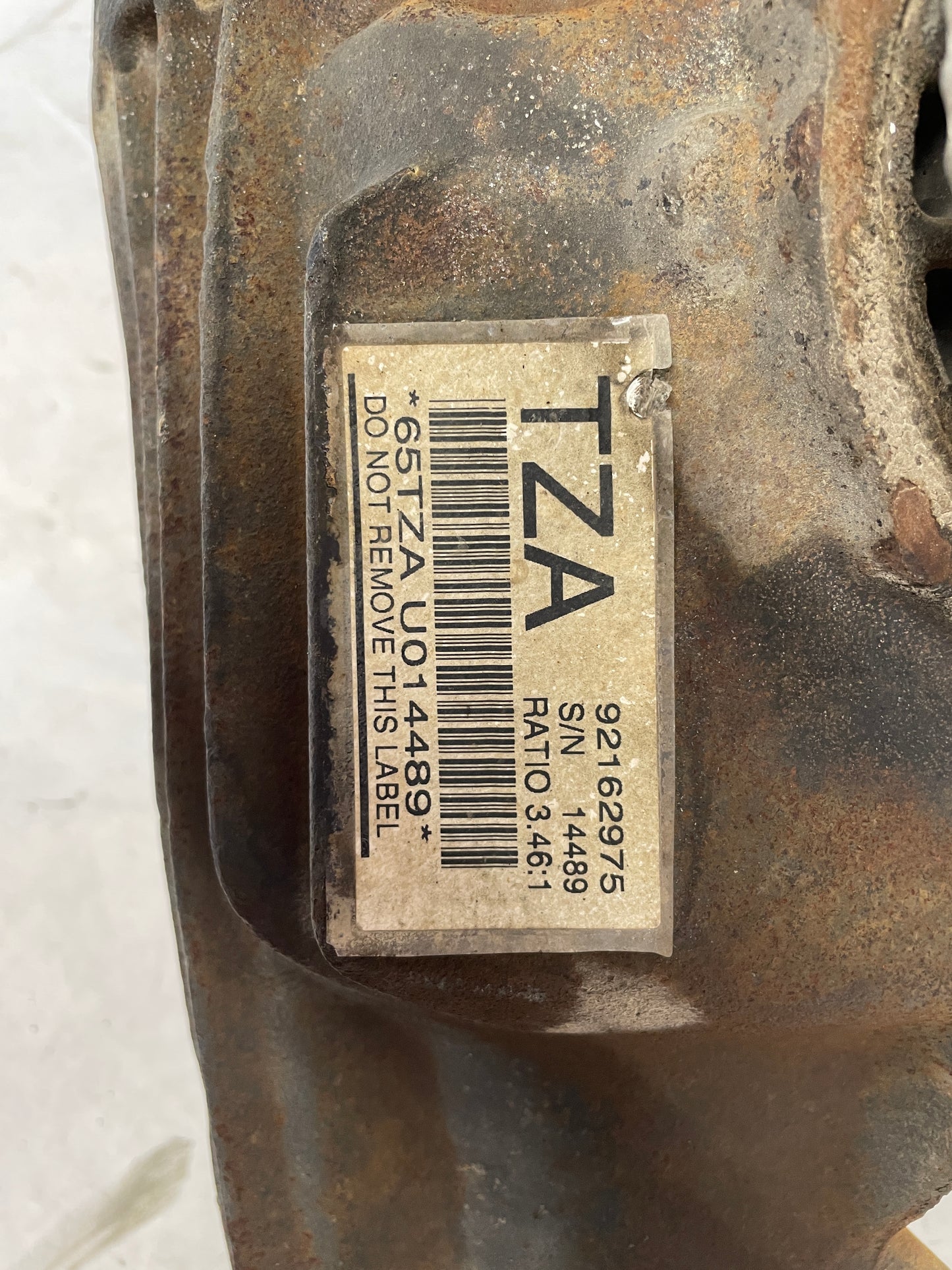 2005 Pontiac GTO Rear End Rearend Carrier Axle Differential 3.46 LSD OEM - Day's Parts Yard