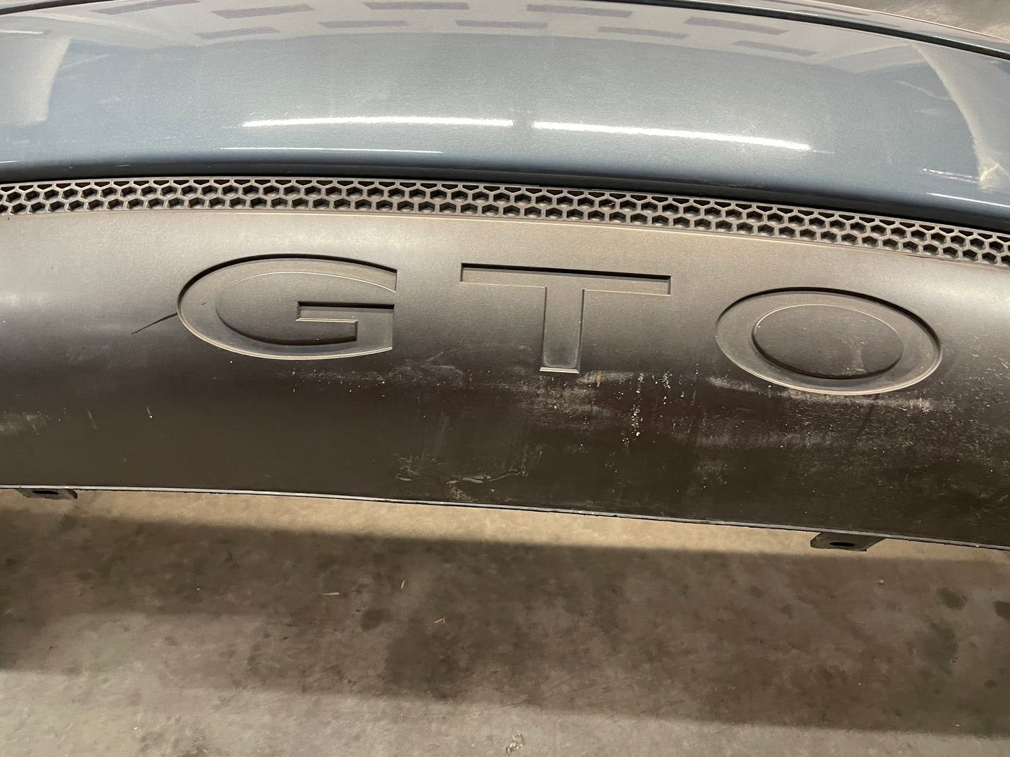 2006 Pontiac GTO Complete Rear Bumper Cover w/ Insert Valance Panel OEM - Day's Parts Yard