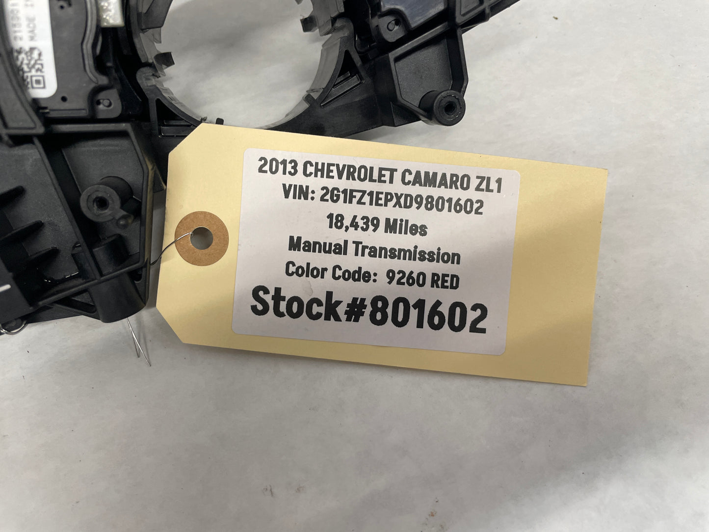 2013 Chevy Camaro ZL1 Windshield Wiper & Blinker Control Switch OEM - Day's Parts Yard